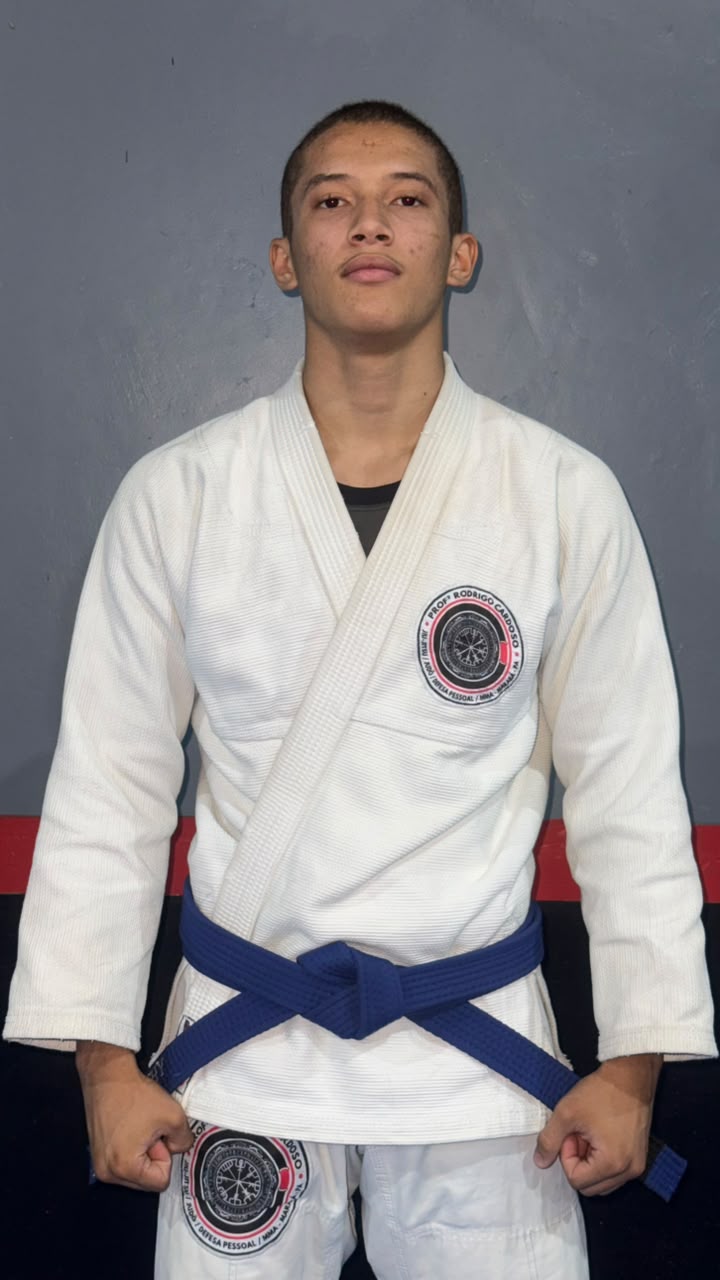 Auxiliar faixa azul