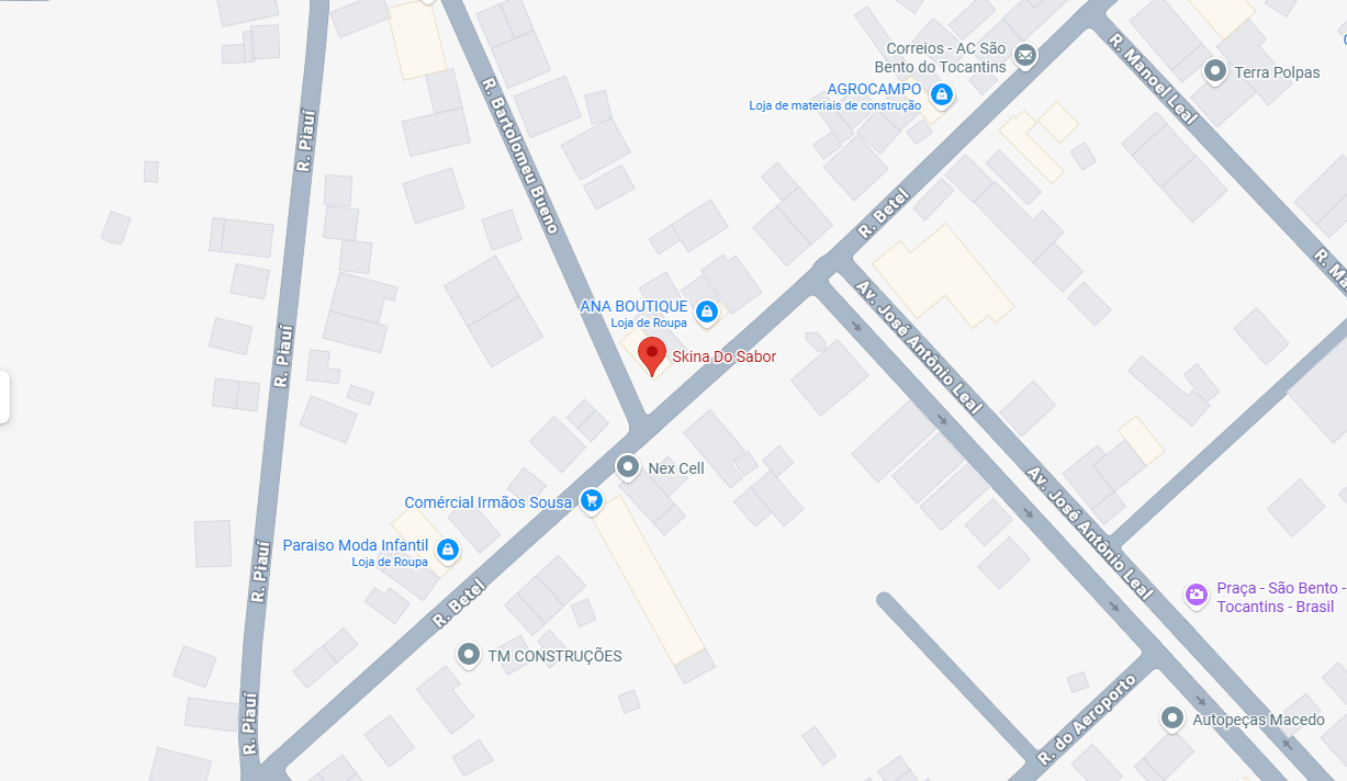 Localização Filial São Bento